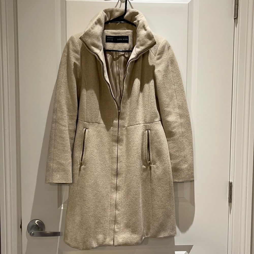 Zara Basics long coat